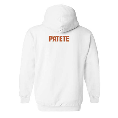 Texas - NCAA Men's Track & Field : Logan Patete - Hooded Sweatshirt-1