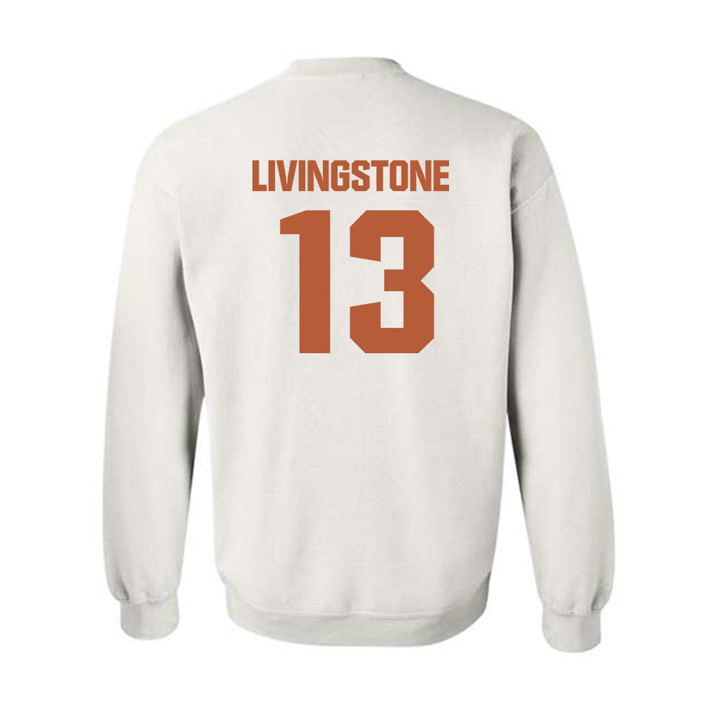 Texas - NCAA Football : Parker Livingstone - Crewneck Sweatshirt-1