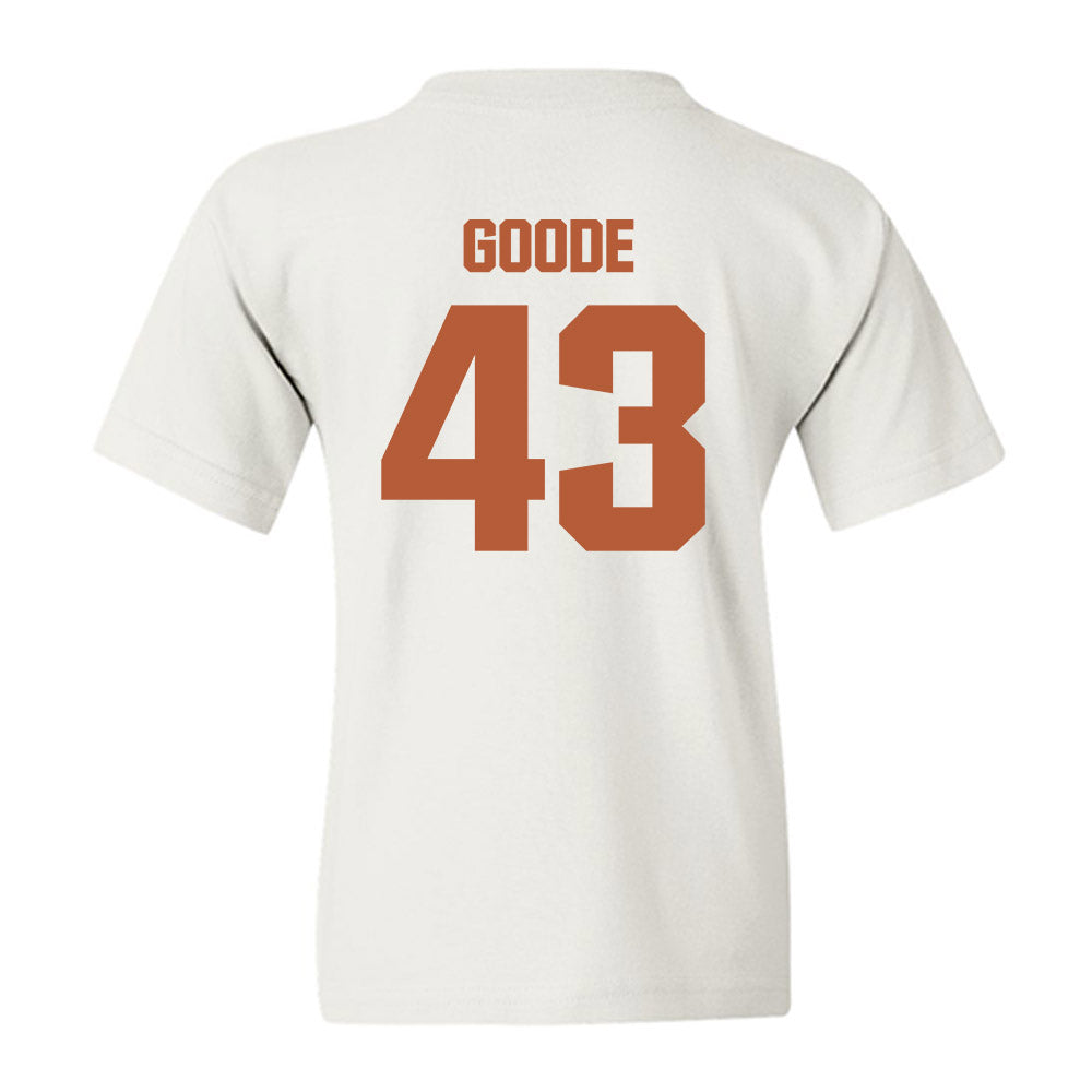 Texas - NCAA Softball : Leighann Goode - Youth T-Shirt-1