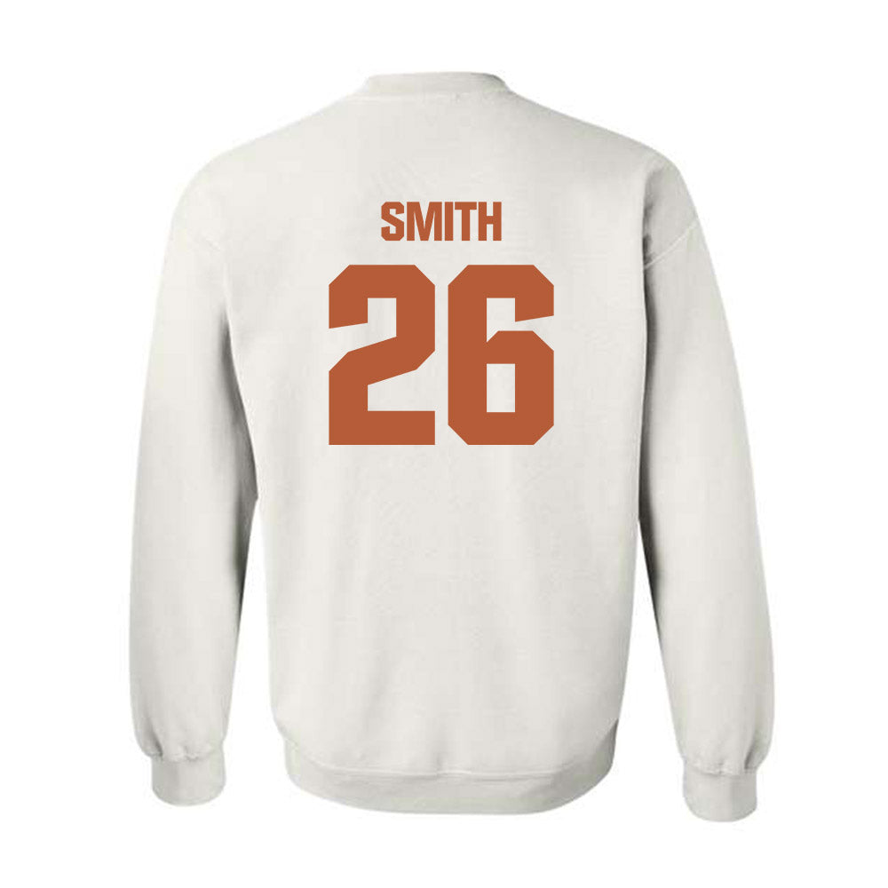 Texas - NCAA Football : Ty'Anthony Smith - Crewneck Sweatshirt-1