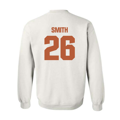 Texas - NCAA Football : Ty'Anthony Smith - Crewneck Sweatshirt-1