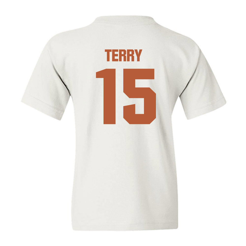 Texas - NCAA Football : Justus Terry - Youth T-Shirt-1