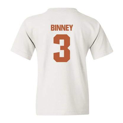 Texas - NCAA Women's Volleyball : Rella Binney - Youth T-Shirt-1