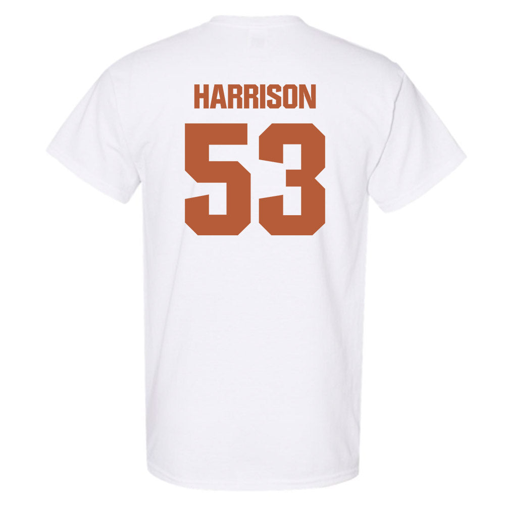 Texas - NCAA Baseball : Luke Harrison - T-Shirt-1