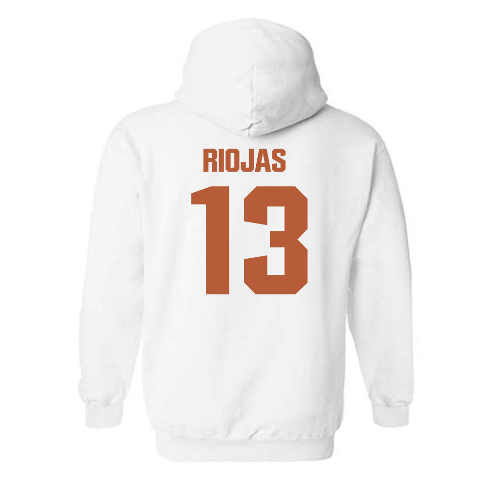 Texas - NCAA Baseball : Ruger Riojas - Hooded Sweatshirt-1