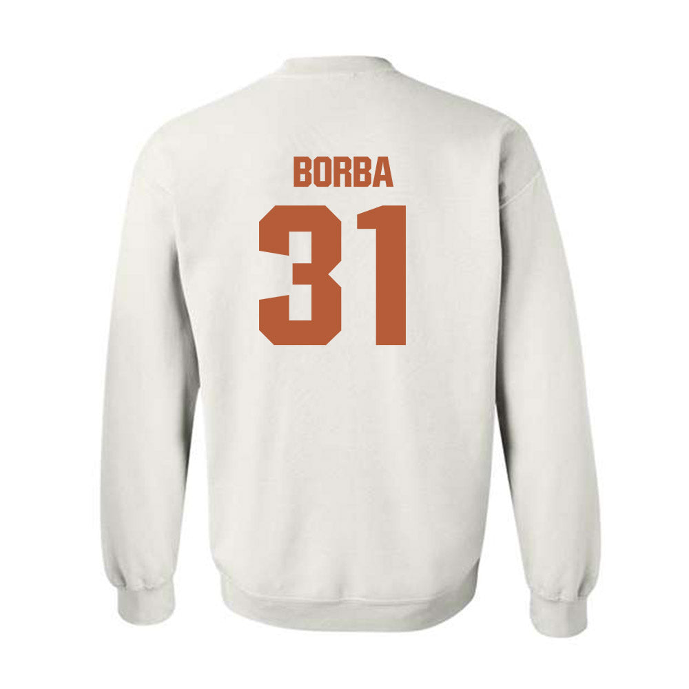Texas - NCAA Baseball : Casey Borba - Crewneck Sweatshirt-1