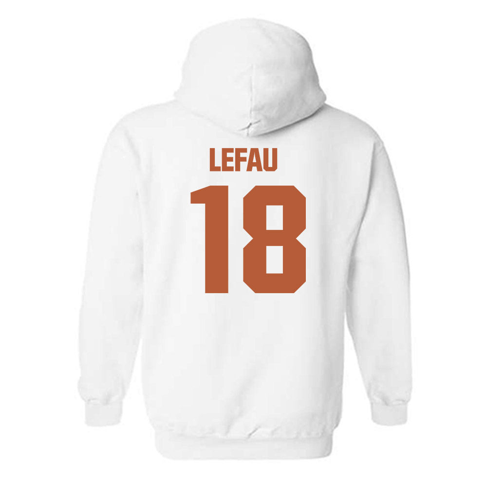 Texas - NCAA Football : Liona Lefau - Hooded Sweatshirt-1