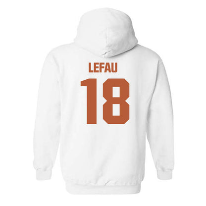 Texas - NCAA Football : Liona Lefau - Hooded Sweatshirt-1