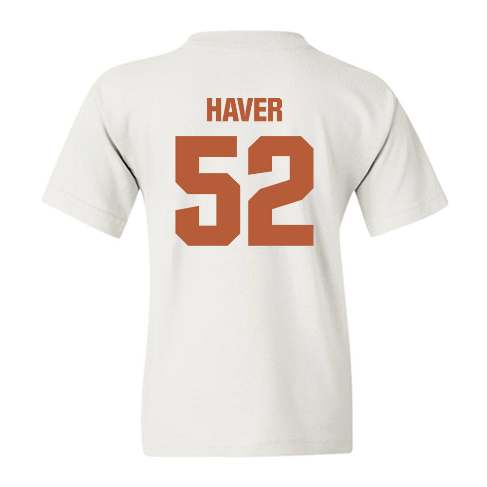 Texas - NCAA Football : Tate Haver - Youth T-Shirt-1