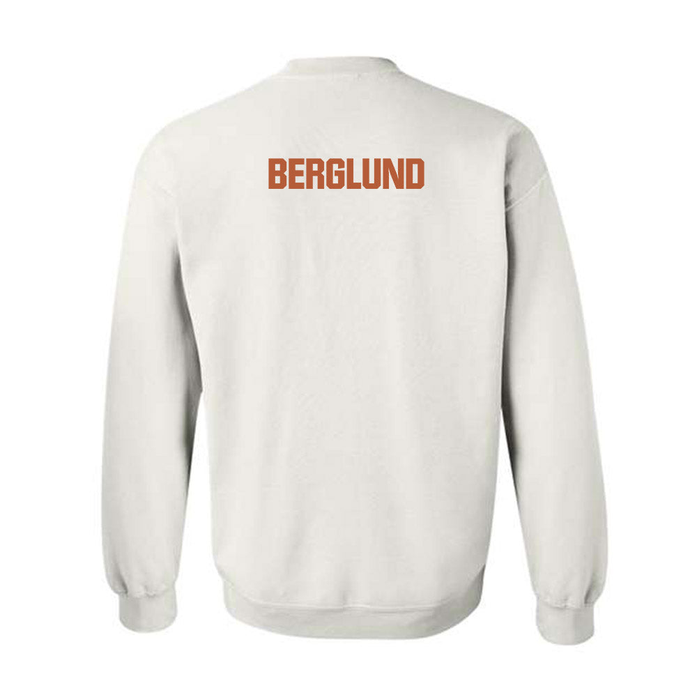 Texas - NCAA Women's Swimming & Diving : Berit Berglund - Crewneck Sweatshirt-1