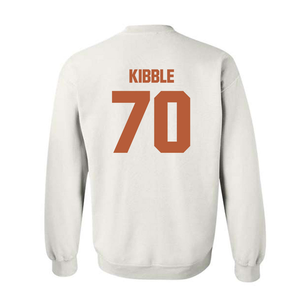 Texas - NCAA Football : Nate Kibble - Crewneck Sweatshirt-1