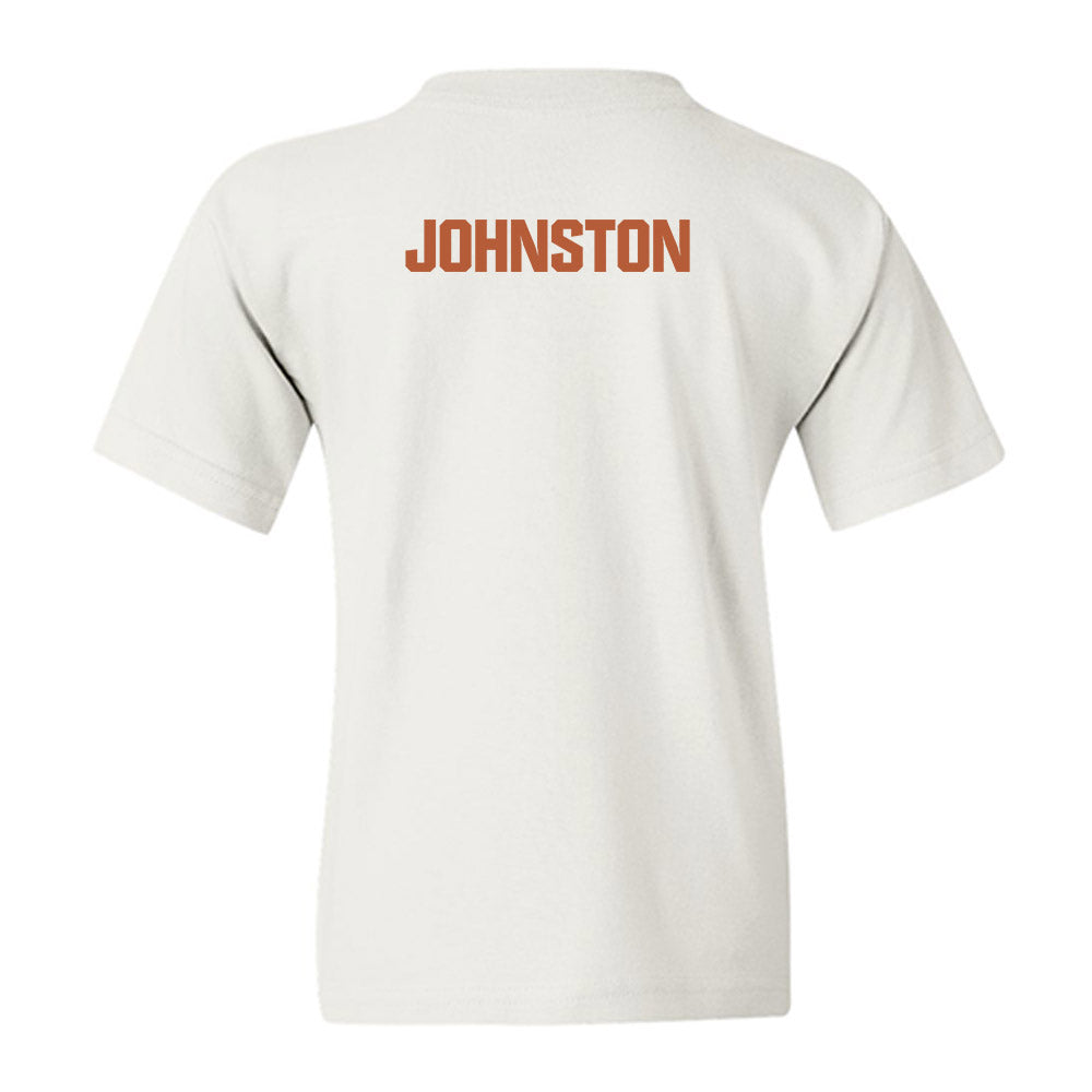 Texas - NCAA Men's Swimming & Diving : David Johnston - Youth T-Shirt-1