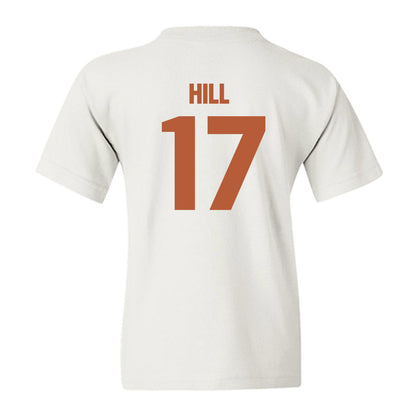 Texas - NCAA Baseball : Will Hill - Youth T-Shirt-1