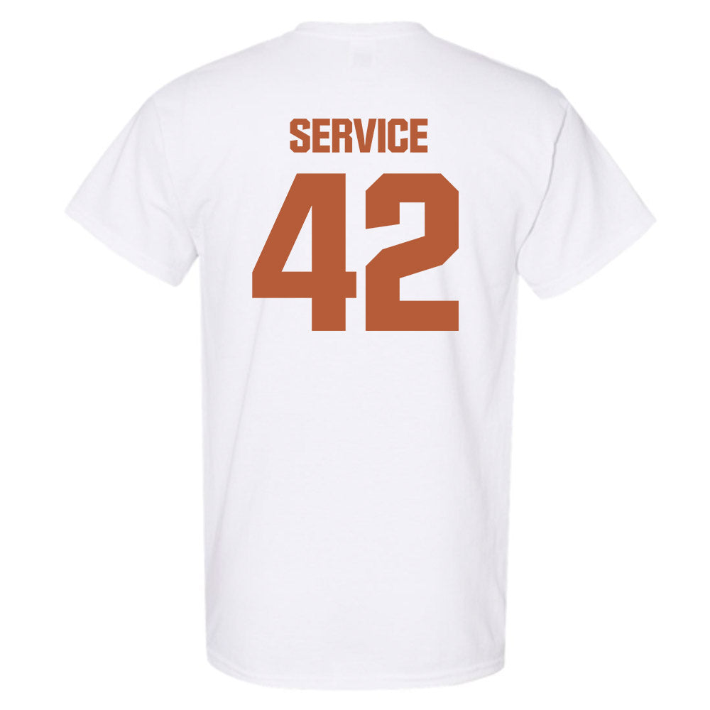 Texas - NCAA Baseball : Oliver Service - T-Shirt-1