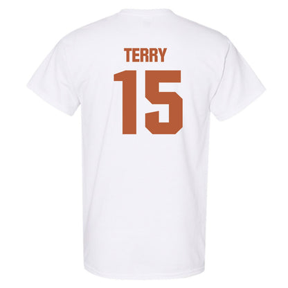 Texas - NCAA Football : Justus Terry - Classic Shersey T-Shirt-1