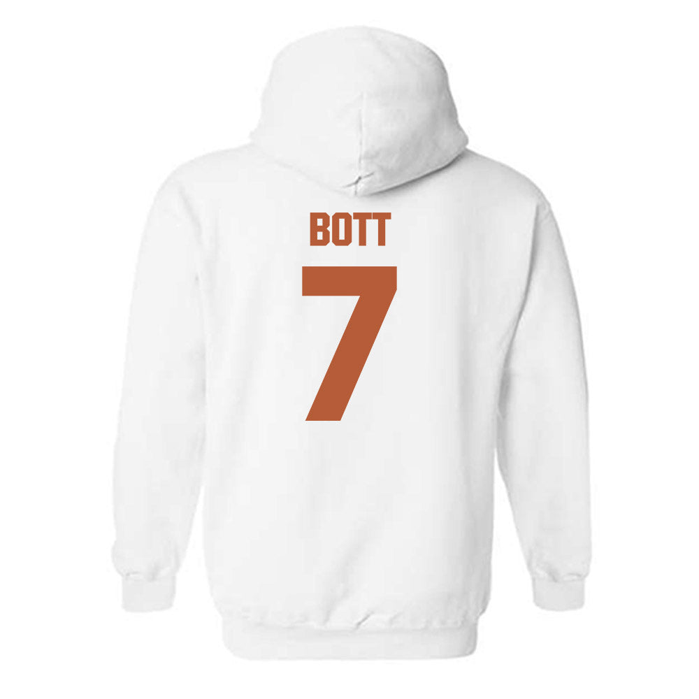 Texas - NCAA Men's Basketball : Cole Bott - Classic Shersey Hooded Sweatshirt-1