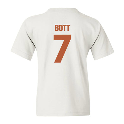 Texas - NCAA Men's Basketball : Cole Bott - Classic Shersey Youth T-Shirt-1