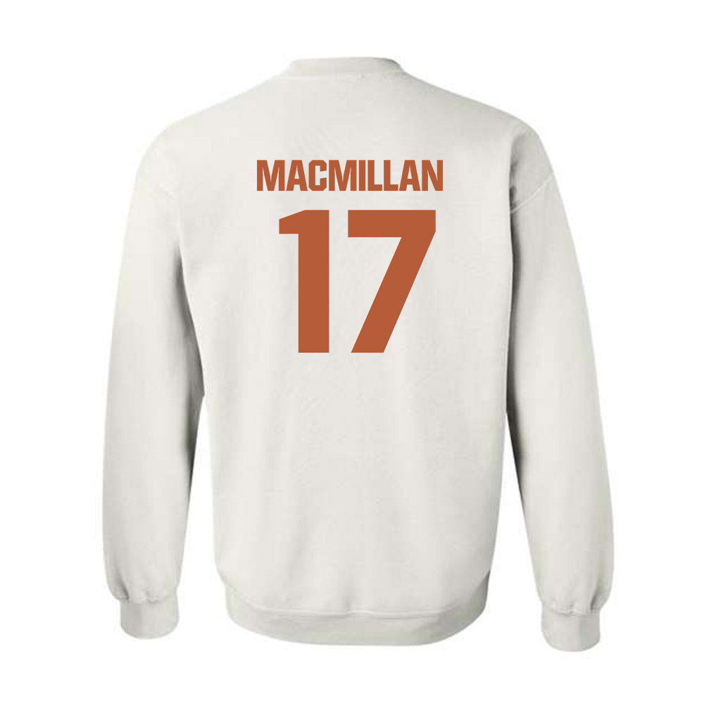 Texas - NCAA Women's Soccer : Molly MacMillan - Classic Shersey Crewneck Sweatshirt-1