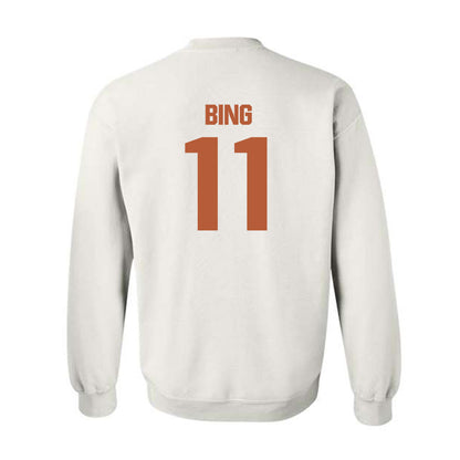 Texas - NCAA Baseball : Kade Bing - Classic Shersey Crewneck Sweatshirt-1