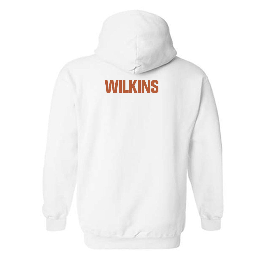 Texas - NCAA Women's Cross Country : Sydni Wilkins - Classic Shersey Hooded Sweatshirt-1