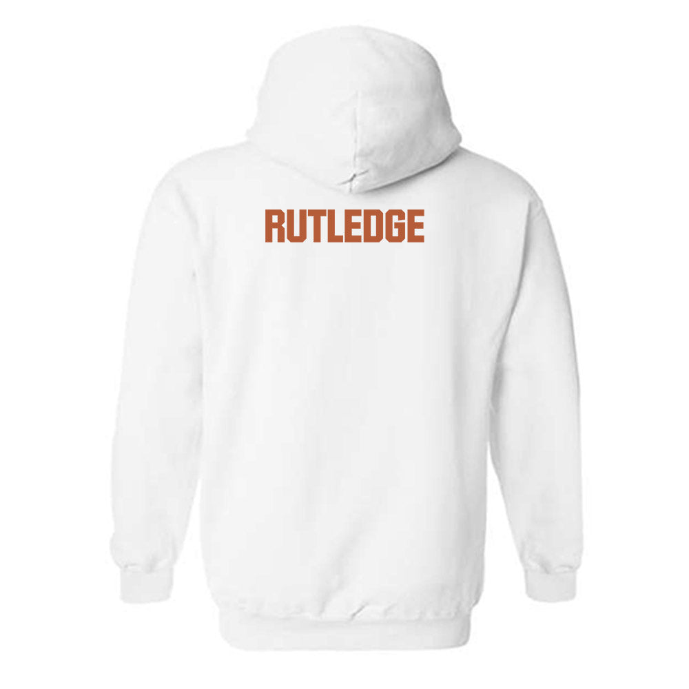 Texas - NCAA Men's Track & Field : John Rutledge - Classic Shersey Hooded Sweatshirt-1