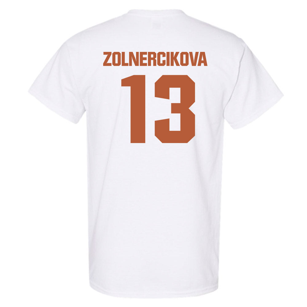 Texas - NCAA Beach Volleyball : Karin Zolnercikova - Classic Shersey T-Shirt-1