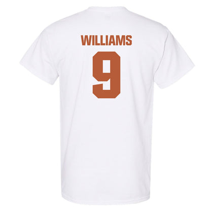 Texas - NCAA Baseball : Jonah Williams - Classic Shersey T-Shirt-1