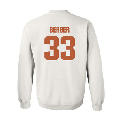 Texas - NCAA Football : Carson Berger - Classic Shersey Crewneck Sweatshirt-1