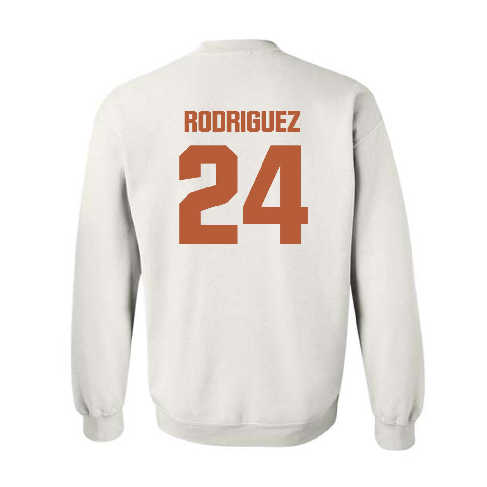 Texas - NCAA Baseball : Adrian Rodriguez - Classic Shersey Crewneck Sweatshirt-1