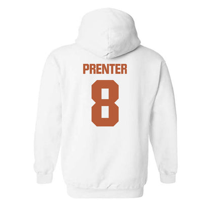 Texas - NCAA Women's Basketball : Grace Prenter - Classic Shersey Hooded Sweatshirt-1