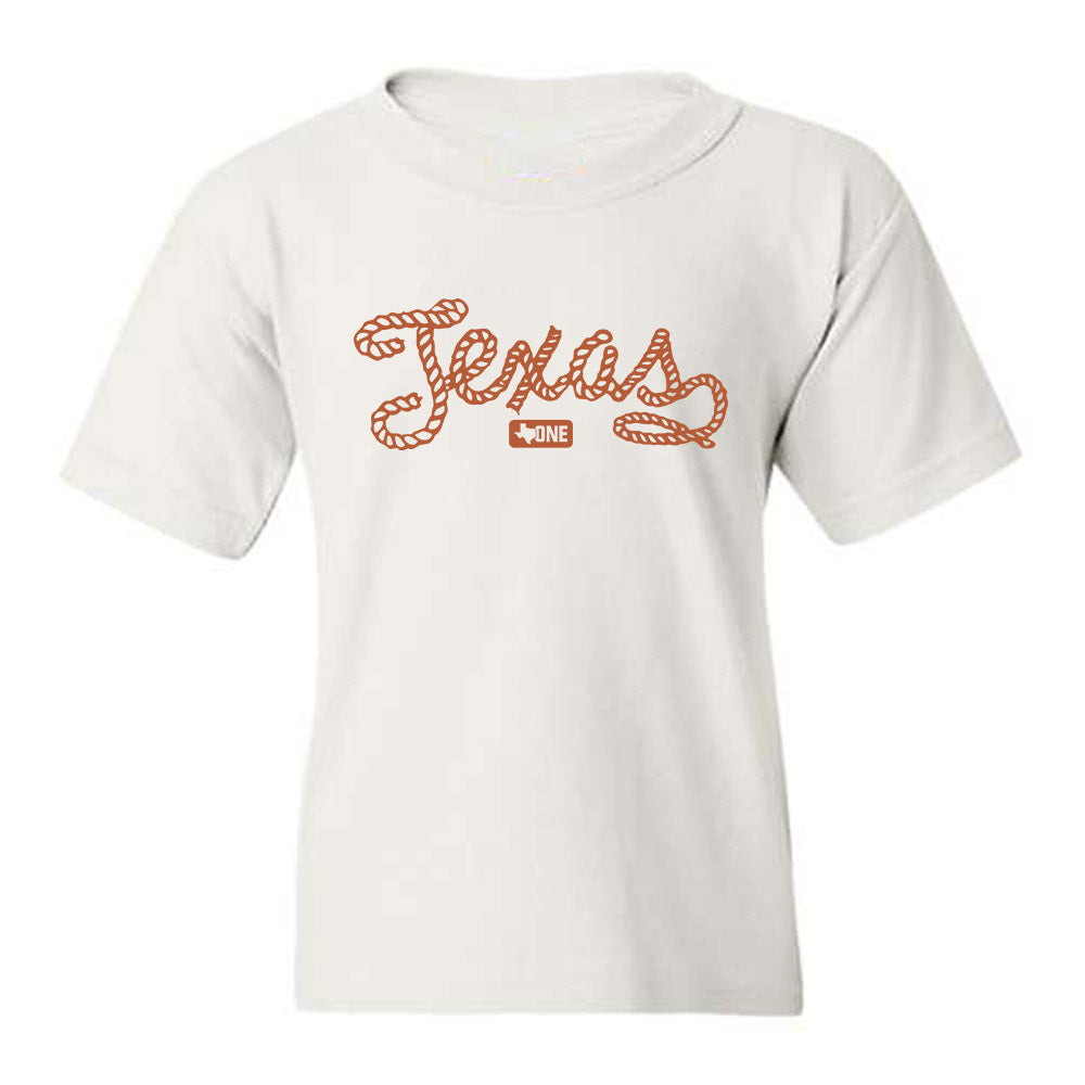 Texas - NCAA Men's Basketball : Cole Bott - Classic Shersey Youth T-Shirt-0