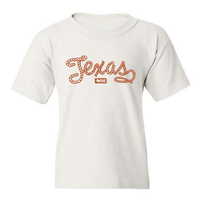 Texas - NCAA Men's Basketball : Cole Bott - Classic Shersey Youth T-Shirt-0