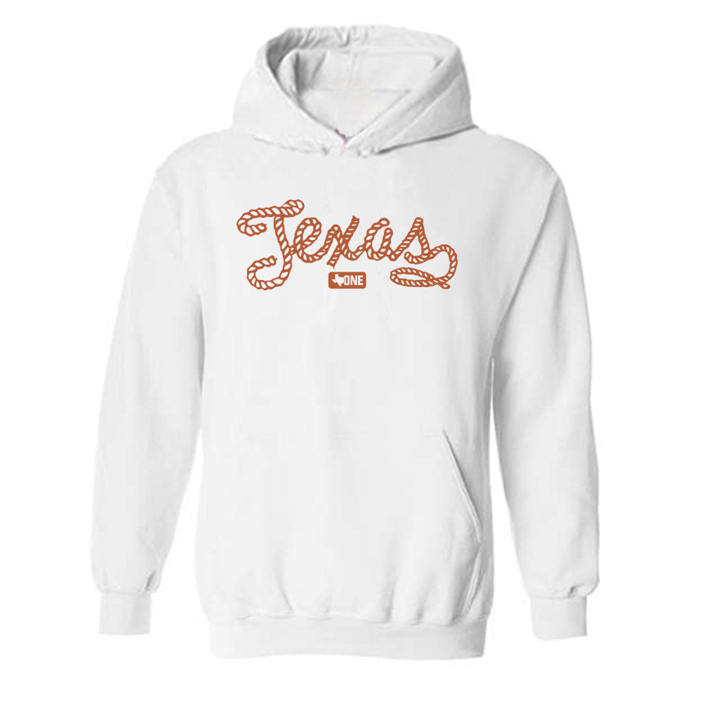 Texas - NCAA Men's Basketball : Cole Bott - Classic Shersey Hooded Sweatshirt-0