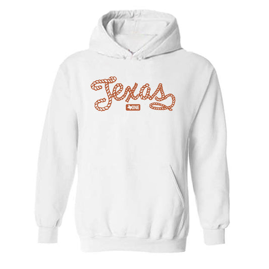 Texas - NCAA Men's Track & Field : Logan Patete - Classic Shersey Hooded Sweatshirt-0