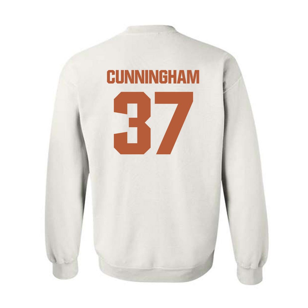 Texas - NCAA Football : Jonathan Cunningham - Classic Shersey Crewneck Sweatshirt-1