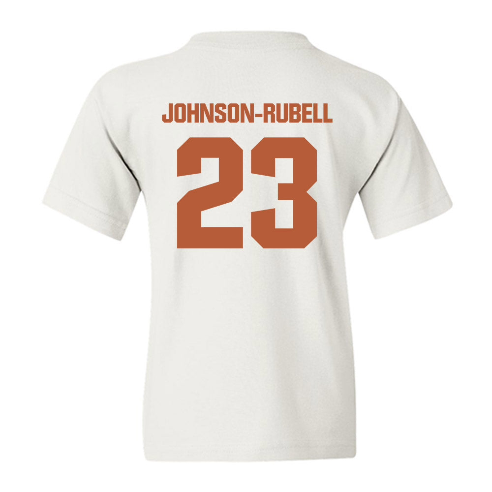 Texas - NCAA Football : Jordon Johnson-Rubell - Classic Shersey Youth T-Shirt-1
