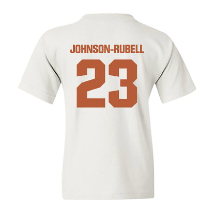 Texas - NCAA Football : Jordon Johnson-Rubell - Classic Shersey Youth T-Shirt-1