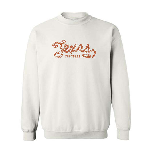 Texas - NCAA Football : Eric Garza - Classic Shersey Crewneck Sweatshirt-0