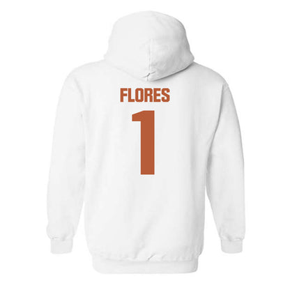 Texas - NCAA Baseball : Jalin Flores - Hooded Sweatshirt-1
