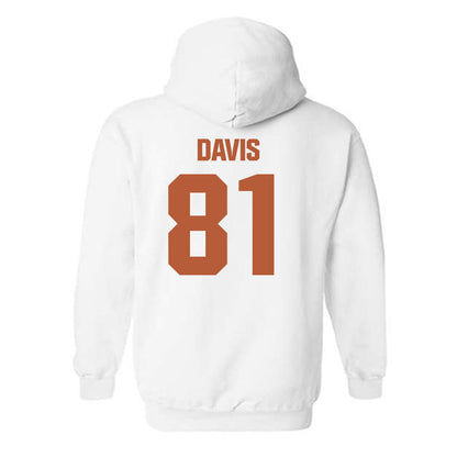 Texas - NCAA Football : Juan Davis - Hooded Sweatshirt-1