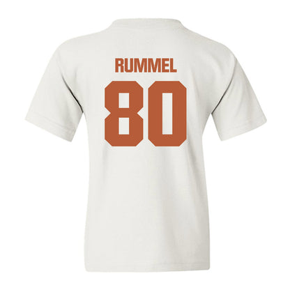 Texas - NCAA Baseball : Cooper Rummel - Youth T-Shirt-1