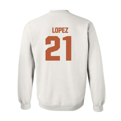 Texas - NCAA Women's Soccer : Antonette lopez - Crewneck Sweatshirt-1