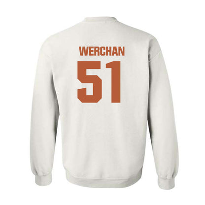 Texas - NCAA Baseball : Seth Werchan - Crewneck Sweatshirt-1