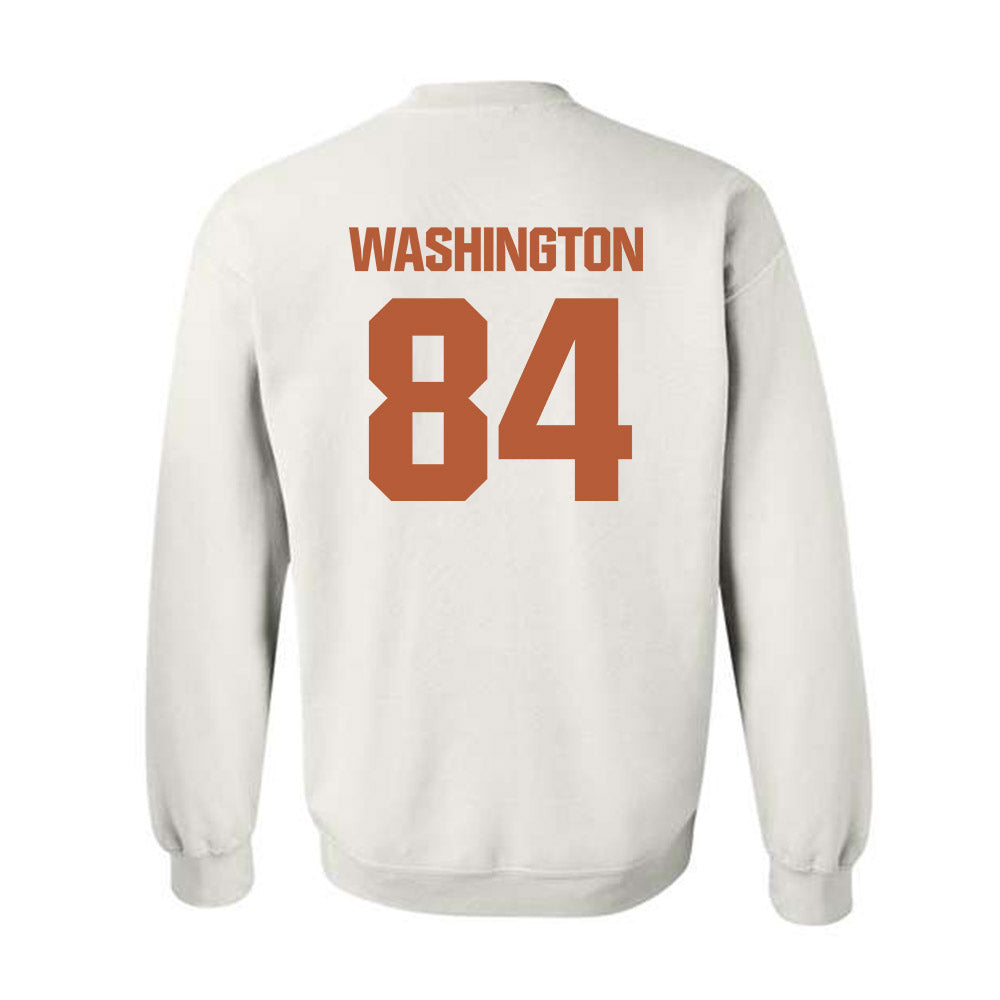 Texas - NCAA Football : Jordan Washington - Crewneck Sweatshirt-1