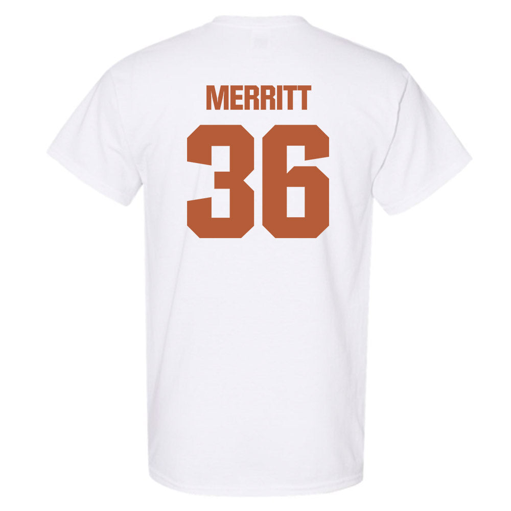 Texas - NCAA Football : Quinn Merritt - T-Shirt-1