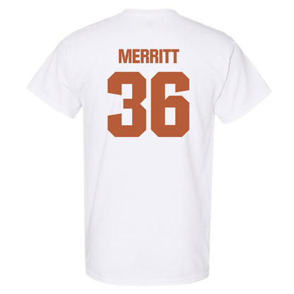 Texas - NCAA Football : Quinn Merritt - T-Shirt-1