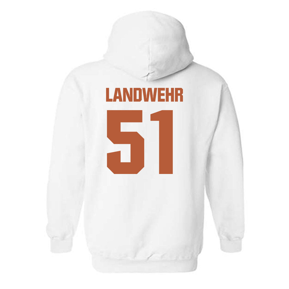 Texas - NCAA Football : Marshall Landwehr - Hooded Sweatshirt-1