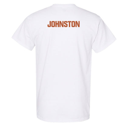 Texas - NCAA Men's Swimming & Diving : David Johnston - T-Shirt-1