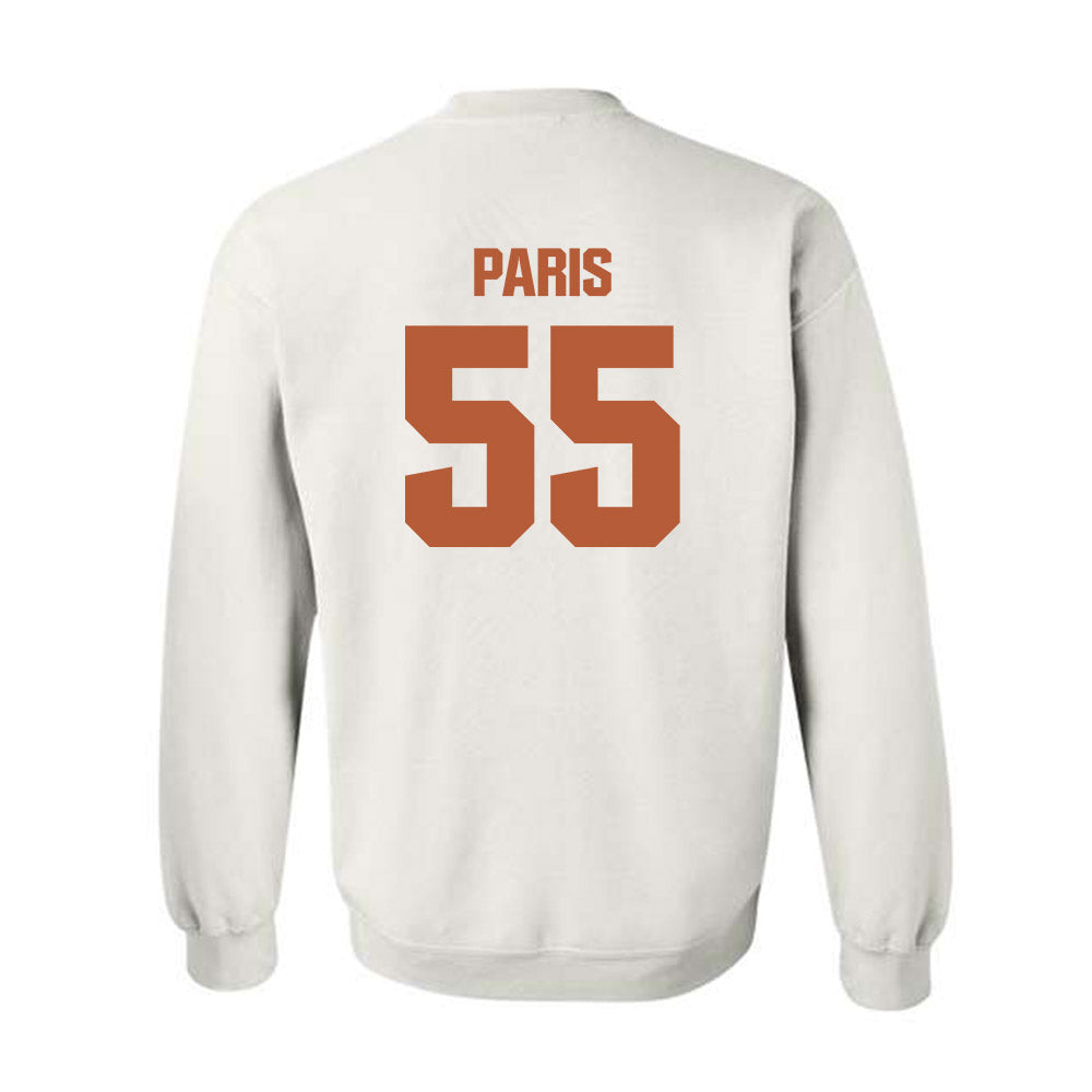 Texas - NCAA Baseball : Jack Paris - Crewneck Sweatshirt-1