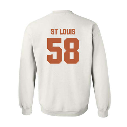Texas - NCAA Football : Lance St Louis - Crewneck Sweatshirt-1